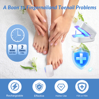 Nail Fungus Laser Treatment LED Light Device(Model:HK702) - Image 2