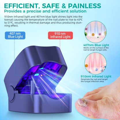 Nail Fungus Laser Treatment LED Light Device(Model:HK703) - Image 2