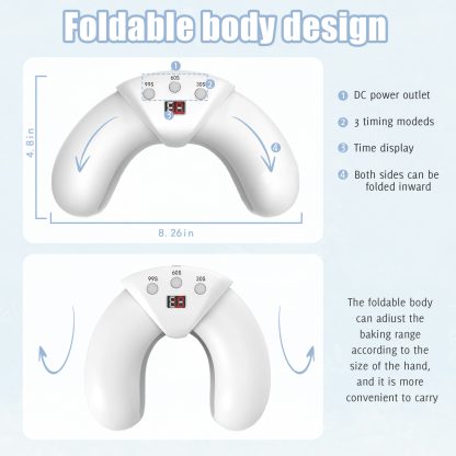 Nail Fungus Laser Treatment LED Light Device(Model:HK701) - Image 3