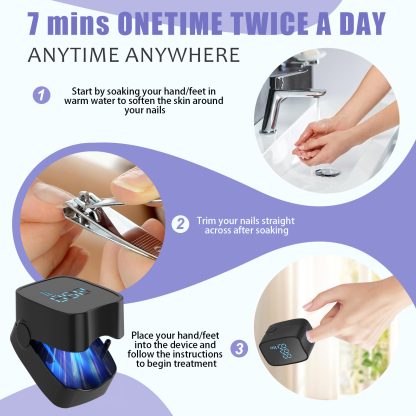 Nail Fungus Laser Treatment LED Light Device(Model:HK703) - Image 5