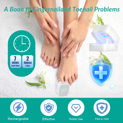 Nail Fungus Laser Treatment LED Light Device(Model:HK703) - Image 4